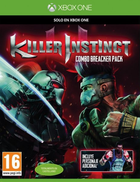 Killer Instinct Combo Breacker Pack XBOX - ONE PAL ESP - Nuevo Killer Instinct Combo Breacker Pack XBOX - ONE PAL ESP - Nuevo